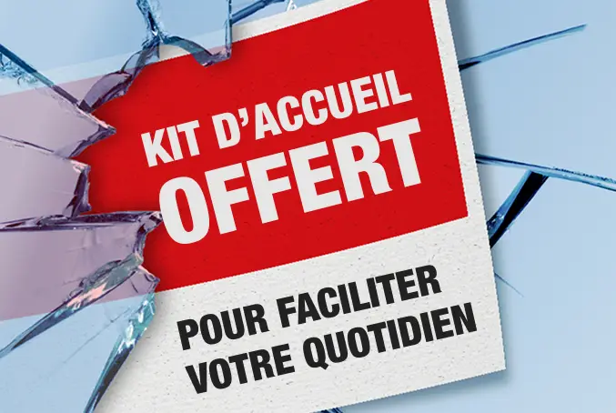 Kit d’accueil offert